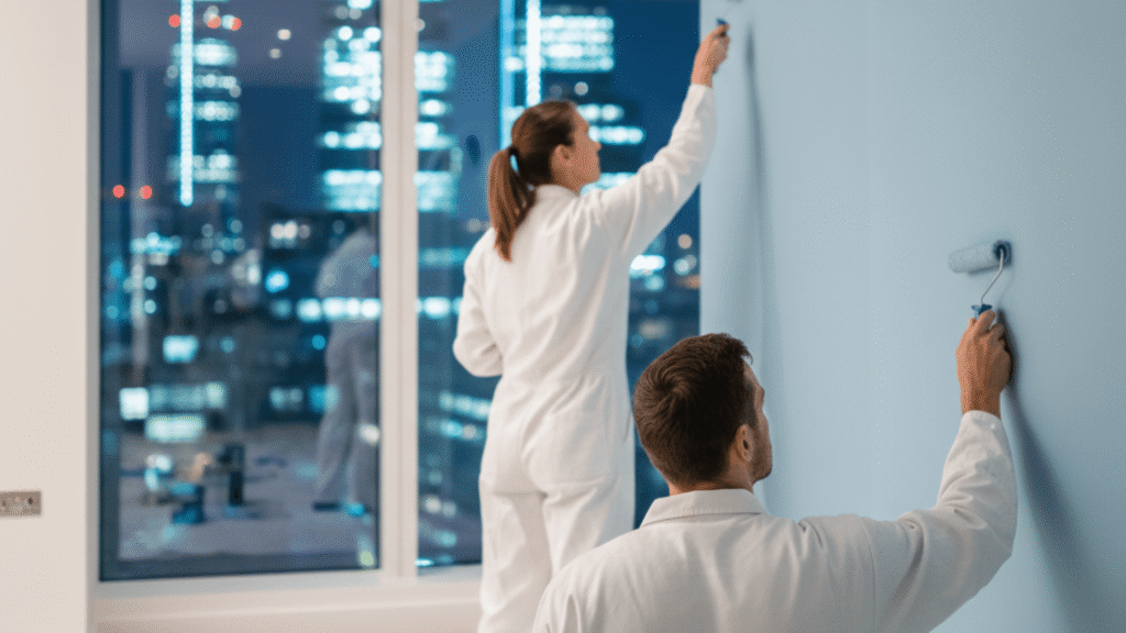 An image of best painters in Canary Wharf