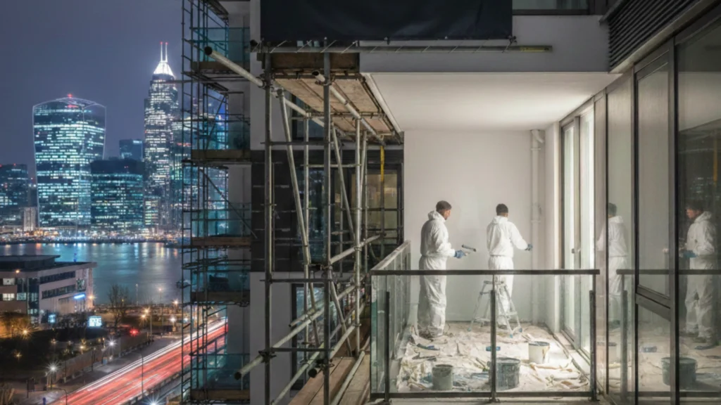 an image of E14 balcony painters